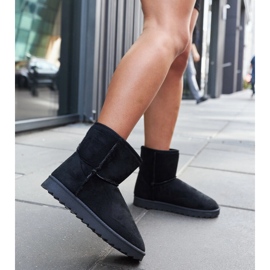 Mustat eristetyt Custonaci-lumisaappaat 2