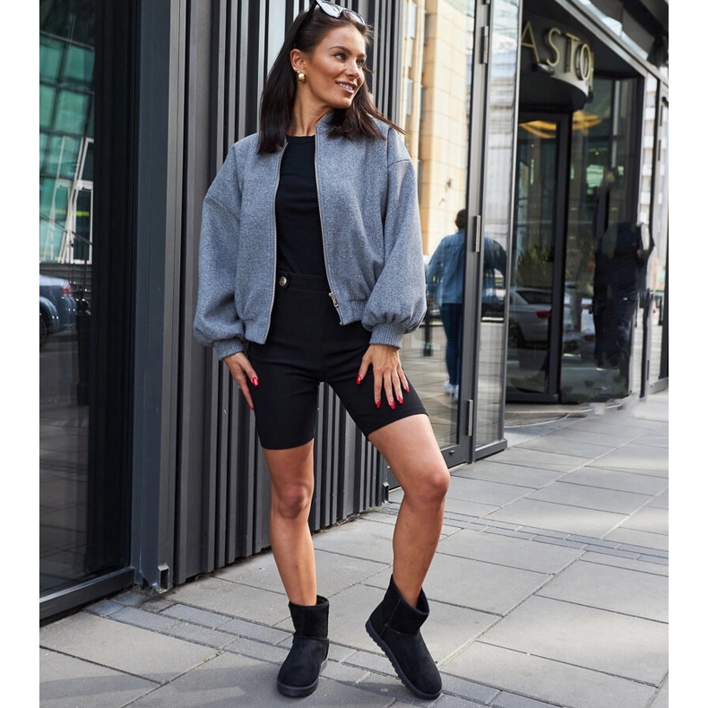 Mustat eristetyt Custonaci-lumisaappaat 1