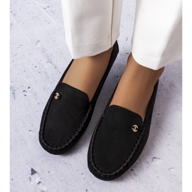 BM Verrillin mustat housut nahkapohjalla 2