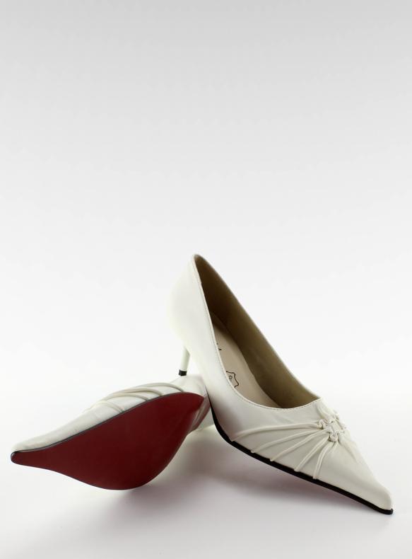 Teräväpumput rypeillä 39920-21 Blanc valkoinen 1