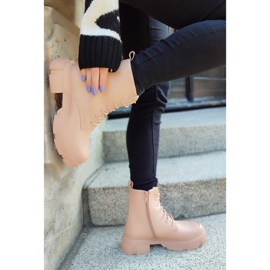 Naisten nude-nilkkurit beige 1