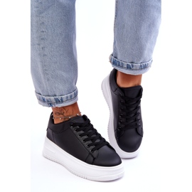 Naisten klassiset urheilukengät mustavalkoinen 1