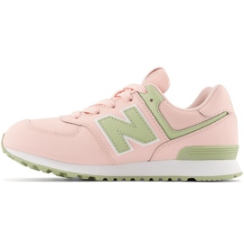 New Balance Jr GC574CT1 kengät vaaleanpunainen 1