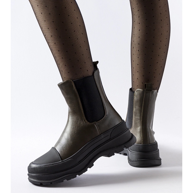 Ermannon vihreät kengät urheilupohjalla 2