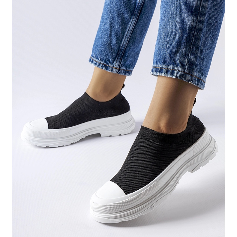 Mustat Baratili-slip-on-lenkkarit 1