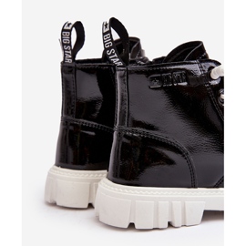 Patenttieristetyt lasten saappaat Big Star MM374147 musta 1