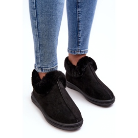 Musta Pilani Naisten matalalumiset saappaat turkisella 2