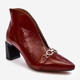 Nahkaiset nilkkurit Maciejka 05262-02 Ruskea 1