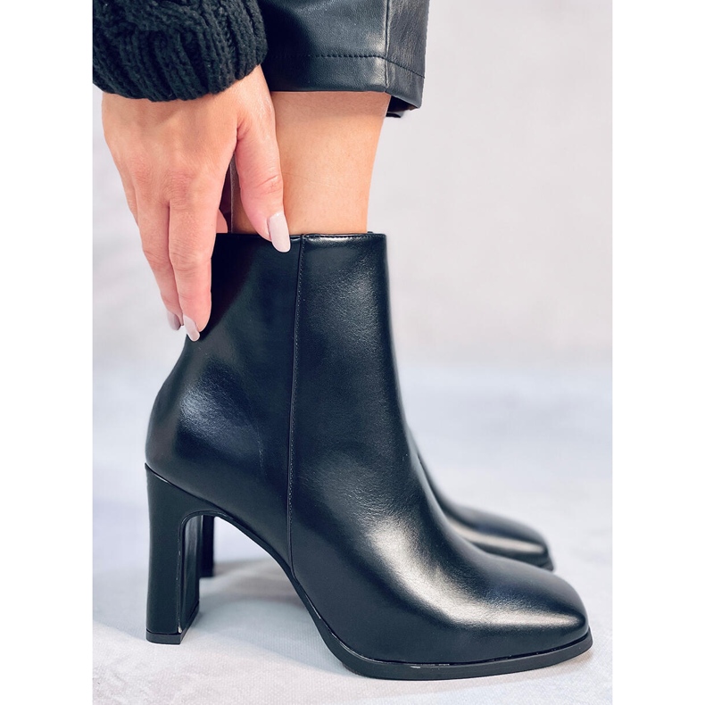 Madison Black Pu -korkokengät musta 1