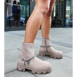 Beiget nilkkurit koristeellisella rannekorulla 2