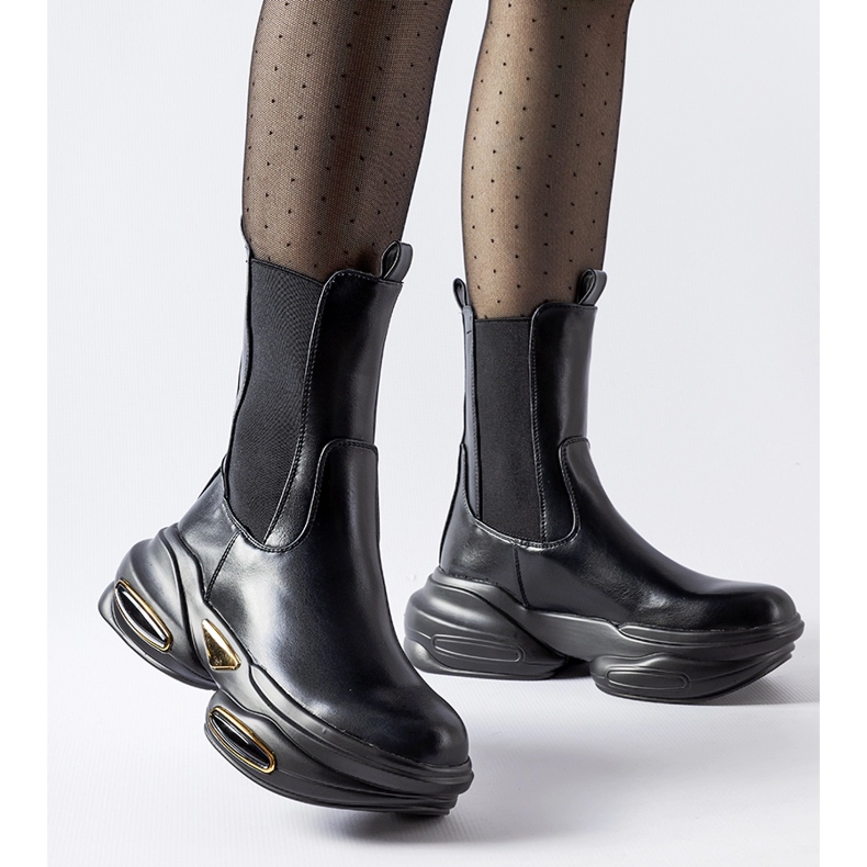 Big Star Mustat massiiviset Sant'Egidio-nilkkurit 1