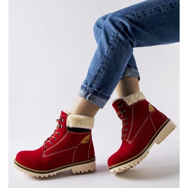 Punaiset eristetyt Montalbino-saappaat punainen 1