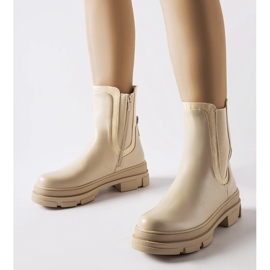 Beiget lenkkarit massiivisella Torin-pohjalla vihreä 1