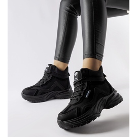 Mustat Lee Cooper LCJ-23-44-1976L saappaat 1