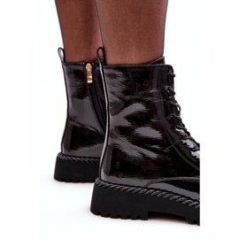 Naisten Patenttityöntekijänilkkurit, Koristeet Musta S.Barski MR870-67 2