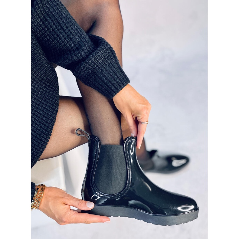 Lubun mustat Jodhpur -saappaat 1