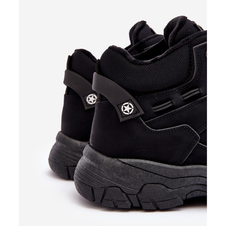 Mckeylor Miesten Trappers Eristetyt vaelluskengät Mustat Thalinna 2