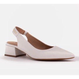 Marco Shoes Valkoiset sandaalit suihkulla valkoinen 1