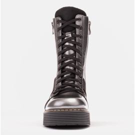 Marco Shoes Paolan nauhakengät harmaa 1