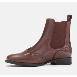 Marco Shoes Beatlen Chelsea-saappaat ruskea 2