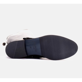 Marco Shoes Nahkasaappaat koristeella musta 8