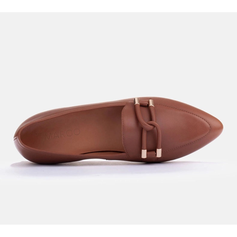 Marco Shoes Koristetut loaferit ruskea 2
