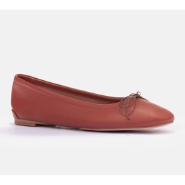 Marco Shoes Passo balettikengät ruskea 1