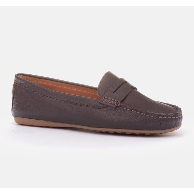 Marco Shoes Loaferit joustavalla pohjalla ruskea 1