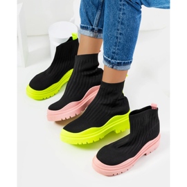 Marksin mustat ja vihreät korkeat lenkkarit 1