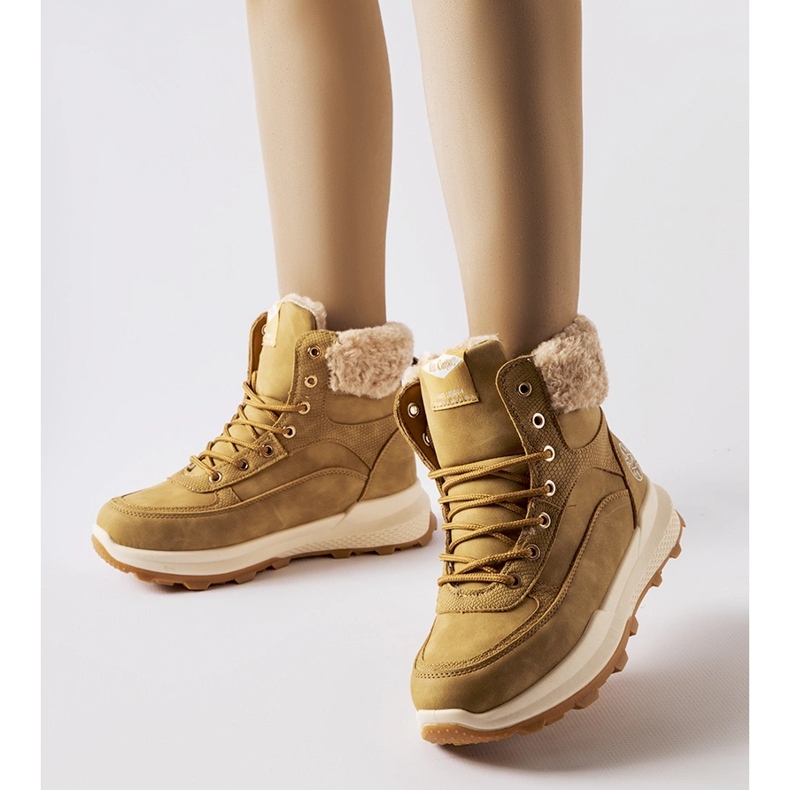 Ruskeat Lee Cooper LCJ-22-44-1361L saappaat 1