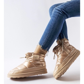 Lee Cooper LCJ-23-44-1965L kultaiset lumisaappaat kultainen 1