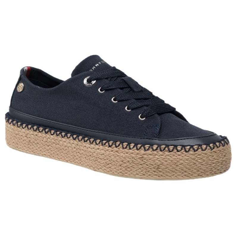 Tommy Hilfiger Rope Vulc Sneaker W FW0FW06461 kengät sininen 1