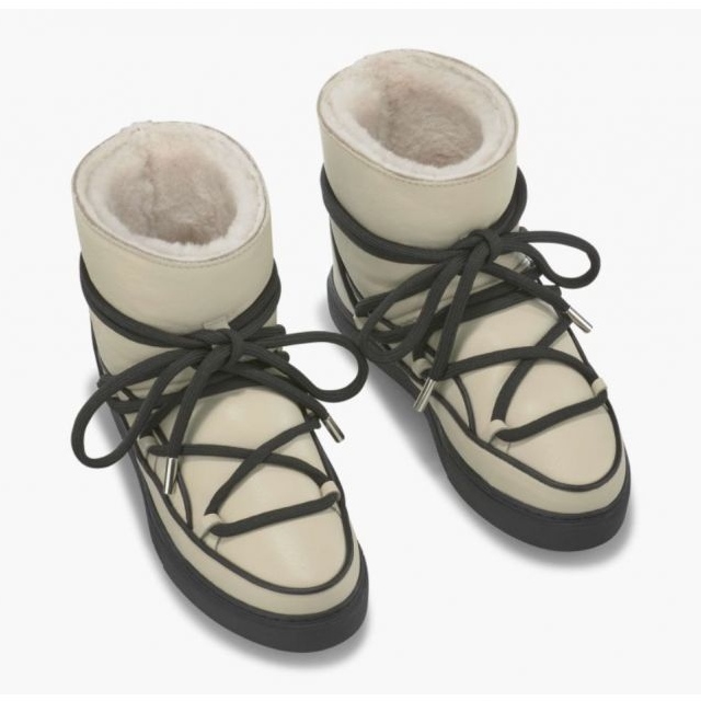 Inuiki Full Leather Pastelle W 70202-088 -kengät beige 1