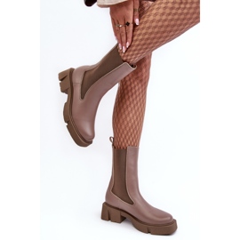 Naisten Chelsea-saappaat 2693/230 Laura Messi Brown ruskea 1