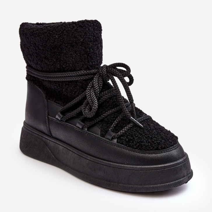 FG2 Naisten alusta lumisaappaat musta Ahatissa 1