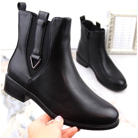 Naisten eristetty musta Chelsea saappaat Filippo DBT4813 1