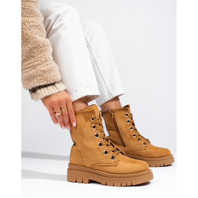 Shelovet naisten kamelin mokkatyöntekijät ruskea 1