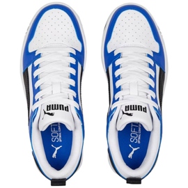 Puma Rebound Layup Lo Sl Jr -kengät 370490 19 valkoinen 1