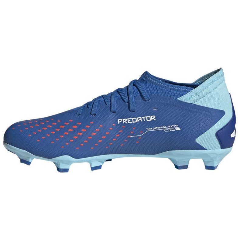Adidas Predator Accuracy.3 Fg GZ0026 jalkapallokengät sininen 1