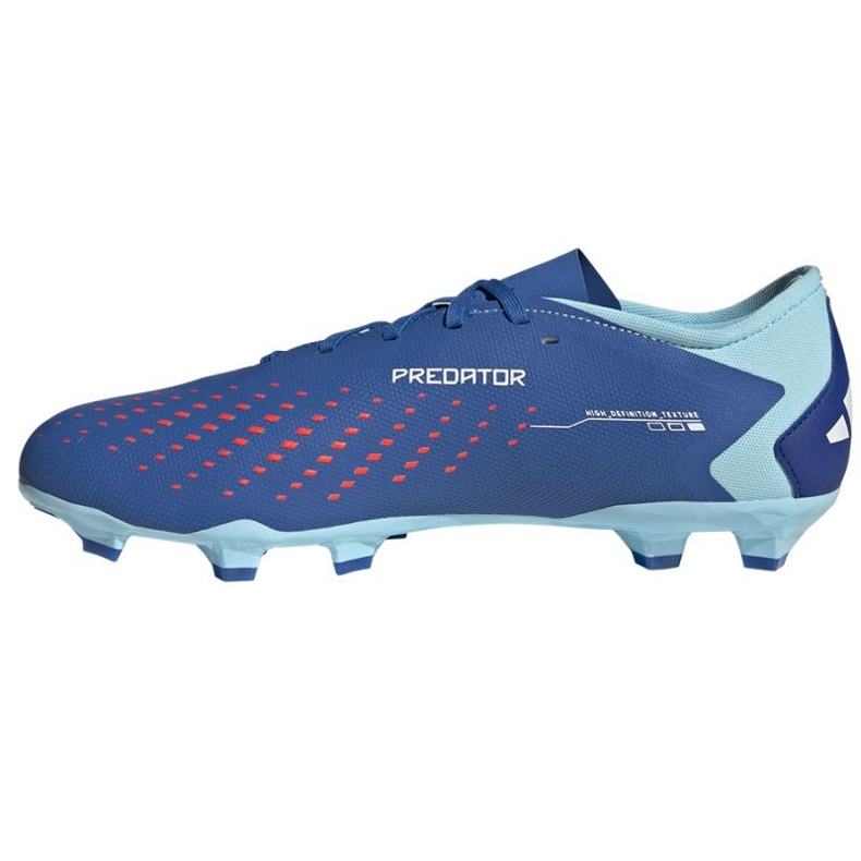 Adidas Predator Accuracy.3 L Fg GZ0015 jalkapallokengät sininen 1