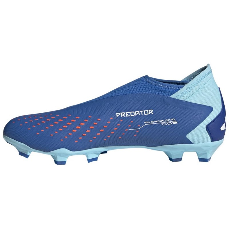 Adidas Predator Accuracy.3 Ll Fg GZ0019 jalkapallokengät sininen 1