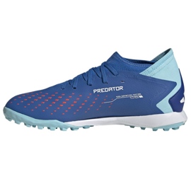 Adidas Predator Accuracy.3 Tf GZ0007 jalkapallokengät sininen 1
