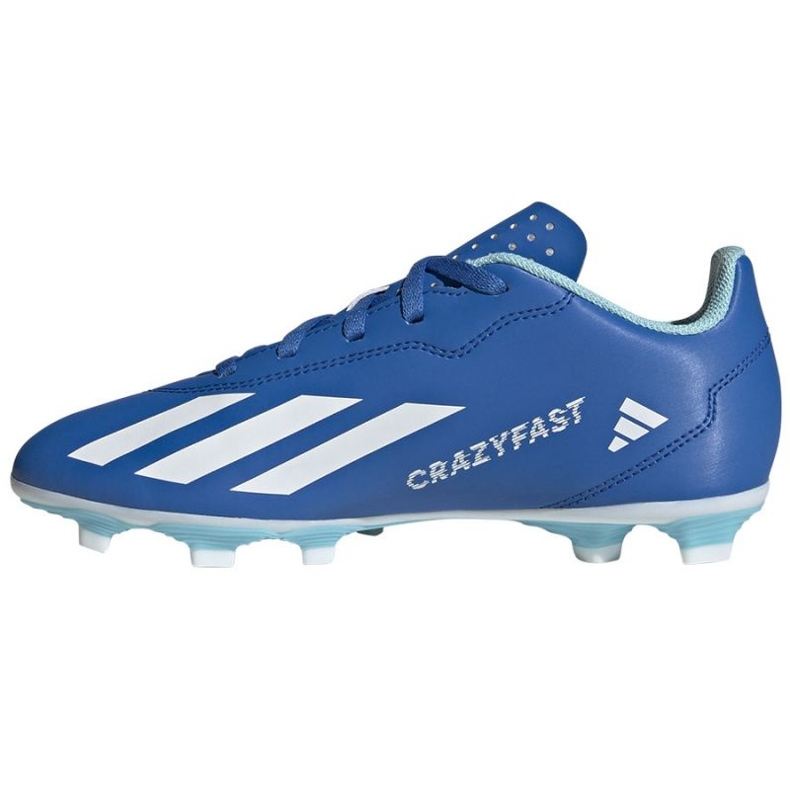 Adidas X Crazyfast.4 FxG IE1587 jalkapallokengät sininen 1
