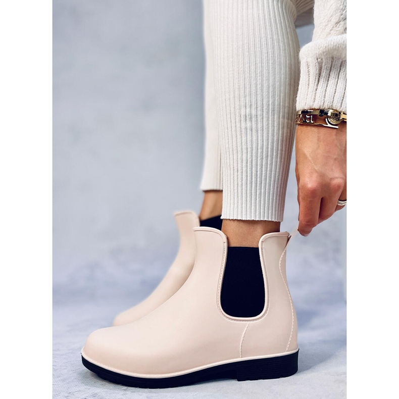 Naisten kalossit Jodhpur-saappaat Foxy Beige 1