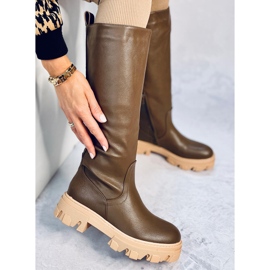 Hewes Army Green paksut saappaat vihreä 1