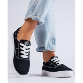 Naisten Big Star KK274019 tennarit musta 1