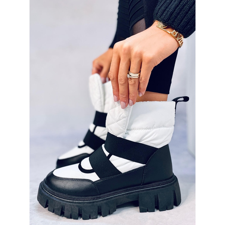 Naisten Uffie White -lumisaappaat valkoinen 1