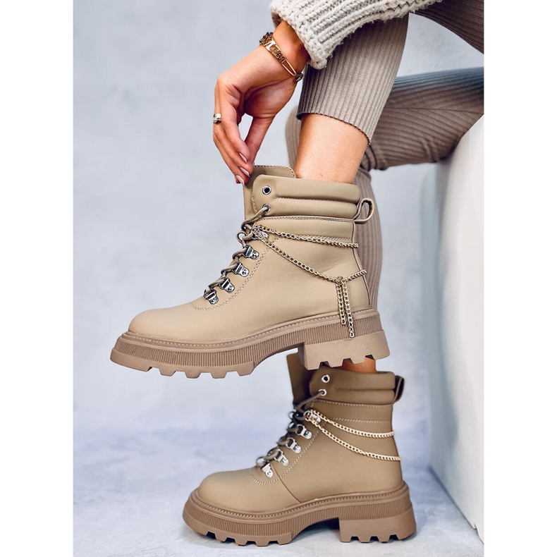 Hudson Apricot Trapper saappaat beige 1