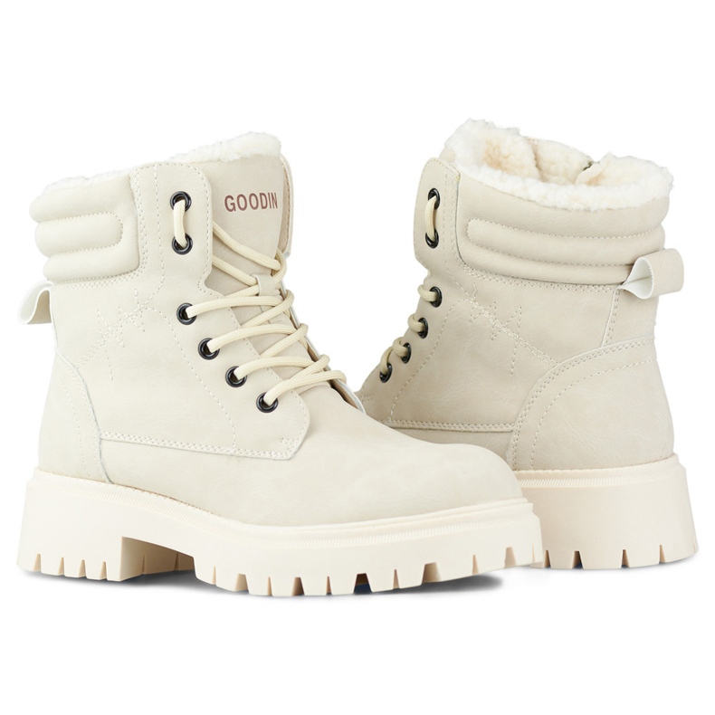 Beiget eristetyt naisten vaelluskengät 1