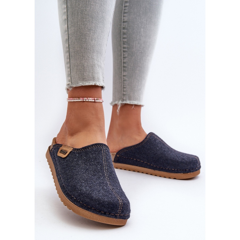 Naisten kotikengät Inblu DJ000010 Tossut laivastonsininen 2